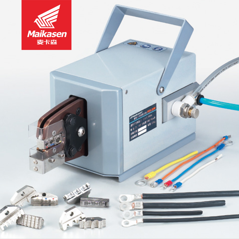 Electric terminal crimping machine