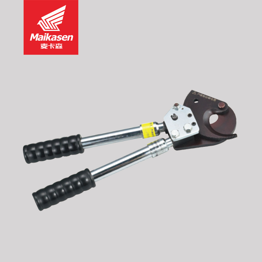 Ratchet cable cutter