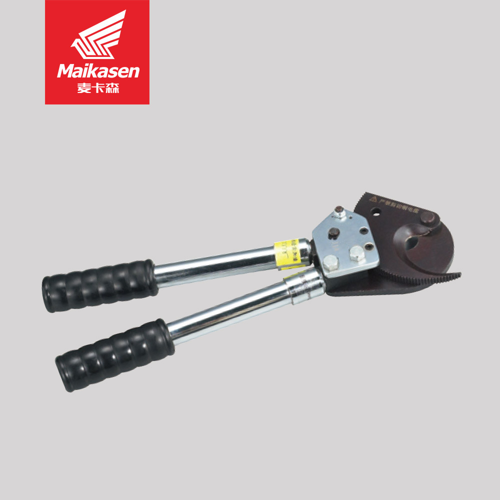 Ratchet cable cutter