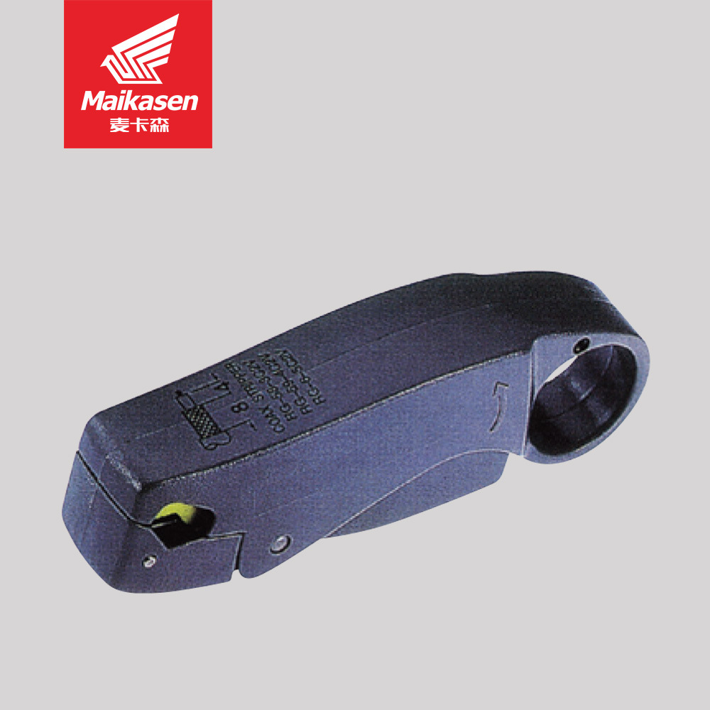 Coaxial cable stripper